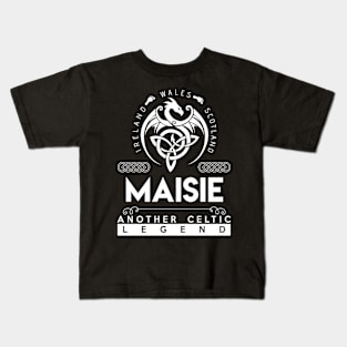 Maisie Name T Shirt - Another Celtic Legend Maisie Dragon Gift Item Kids T-Shirt